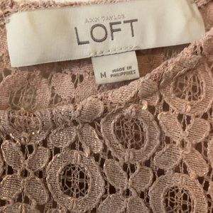 Adorable pink shimmery sheer top